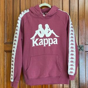 Men’s Kappa Hoodie Maroon